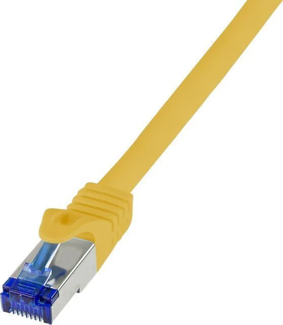 LogiLink S/FTP Cat.6a (Gigabit) Καλώδιο Δικτύου Ethernet 0.5m Κίτρινο C6A027S LogiLink S/FTP Cat.6a (Gigabit) Καλώδιο Δικτύου Ethernet 0.5m Κίτρινο C6A027S - Image 1