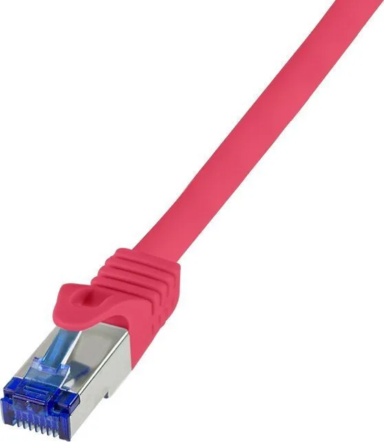 LogiLink S/FTP Cat.6a (Gigabit) Καλώδιο Δικτύου Ethernet 0.5m Κόκκινο C6A024S LogiLink S/FTP Cat.6a (Gigabit) Καλώδιο Δικτύου Ethernet 0.5m Κόκκινο C6A024S - Image 1
