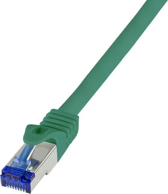 LogiLink S/FTP Cat.6a (Gigabit) Καλώδιο Δικτύου Ethernet 0.5m Πράσινο C6A025S LogiLink S/FTP Cat.6a (Gigabit) Καλώδιο Δικτύου Ethernet 0.5m Πράσινο C6A025S - Image 1