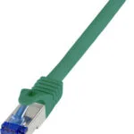 LogiLink S/FTP Cat.6a (Gigabit) Καλώδιο Δικτύου Ethernet 2m Πράσινο C6A055S