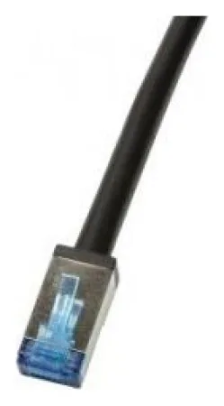 LogiLink S/FTP Cat.6a (Gigabit) Καλώδιο Δικτύου Ethernet εξωτερικού χώρου 0.5m Μαύρο CQ7023S LogiLink S/FTP Cat.6a (Gigabit) Καλώδιο Δικτύου Ethernet εξωτερικού χώρου 0.5m Μαύρο CQ7023S - Image 1