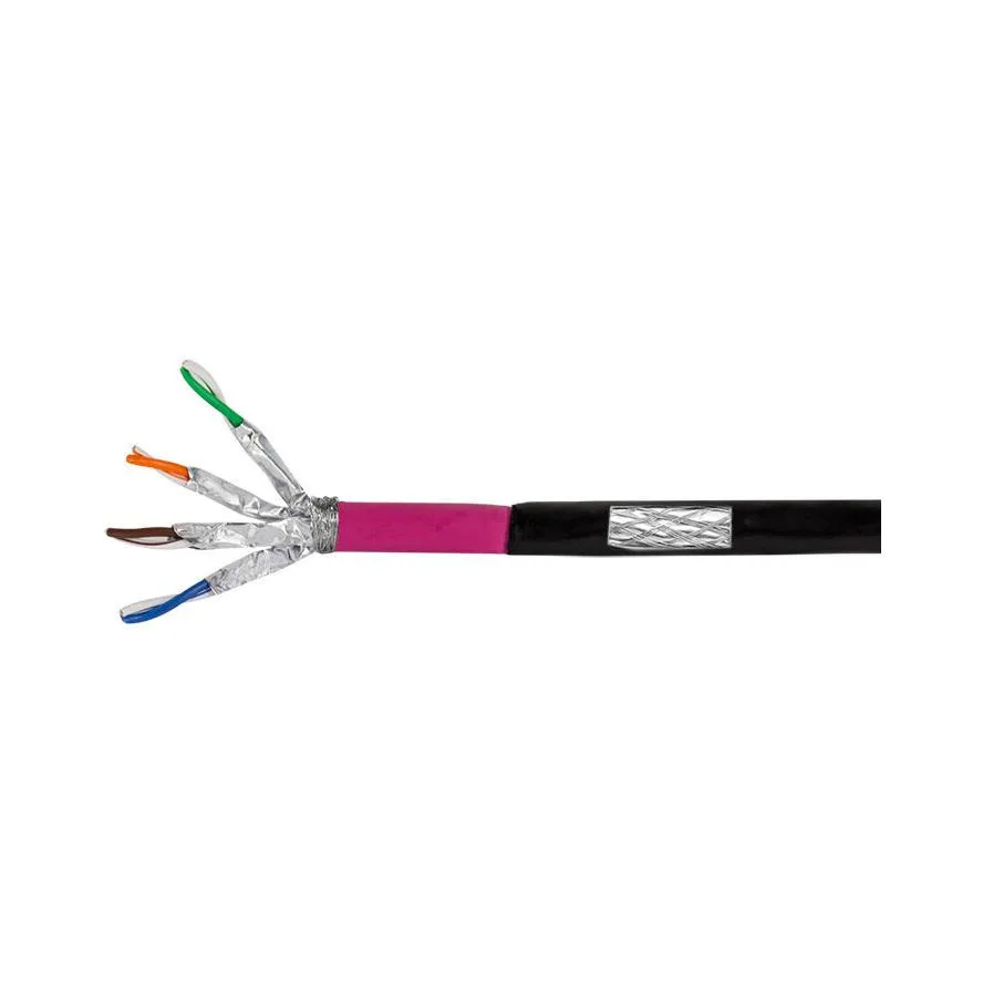 LogiLink S/FTP Cat.7 (10Gbps) Καλώδιο Δικτύου Ethernet εξωτερικού χώρου χωρίς ακροδέκτες 50m Μαύρο CPV0081 LogiLink S/FTP Cat.7 (10Gbps) Καλώδιο Δικτύου Ethernet εξωτερικού χώρου χωρίς ακροδέκτες 50m Μαύρο CPV0081 - Image 1