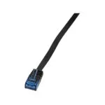 LogiLink U/UTP Cat.6 (Gigabit) Καλώδιο Δικτύου Ethernet 7.5m Μαύρο CF2083U