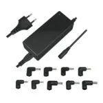 LogiLink Universal Φορτιστής Laptop 90W με Αποσπώμενο Καλώδιο Τροφοδοσίας και με σετ βυσμάτων PA0215