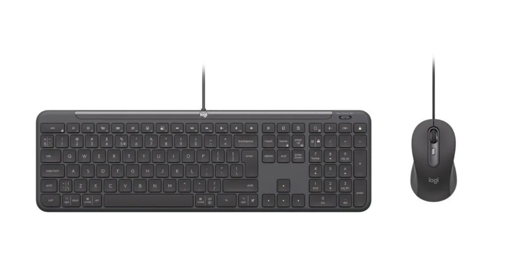 Logitech MK620 Σετ Πληκτρολόγιο & Ποντίκι Αγγλικό US Γκρι Logitech MK620 Σετ Πληκτρολόγιο & Ποντίκι Αγγλικό US Γκρι - Image 1