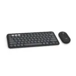Logitech Pebble 2 for MAC Ασύρματο Bluetooth Σετ Πληκτρολόγιο & Ποντίκι Αγγλικό US Συμβατό με Mac