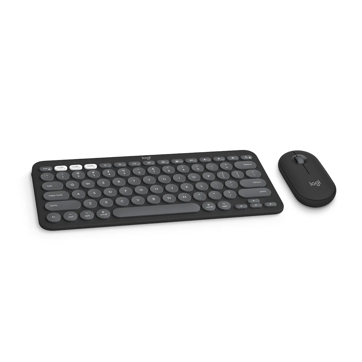 Logitech Pebble 2 for MAC Ασύρματο Bluetooth Σετ Πληκτρολόγιο & Ποντίκι Αγγλικό US Συμβατό με Mac Logitech Pebble 2 for MAC Ασύρματο Bluetooth Σετ Πληκτρολόγιο & Ποντίκι Αγγλικό US Συμβατό με Mac - Image 1