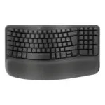 Logitech Wave Keys Ασύρματο Πληκτρολόγιο Αγγλικό US Γκρι