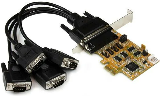 Longshine Κάρτα PCIe σε 4 θύρες RS232 DB9 Serial LCS-6324P Longshine Κάρτα PCIe σε 4 θύρες RS232 DB9 Serial LCS-6324P - Image 1
