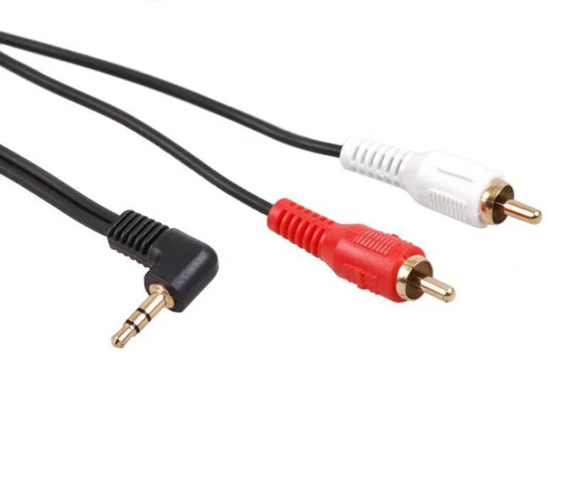 Maclean Energy Καλώδιο Ήχου 3.5mm male - 2x RCA male Μαύρο 1m με Επίχρυσους Ακροδέκτες MCTV-824 Maclean Energy Καλώδιο Ήχου 3.5mm male - 2x RCA male Μαύρο 1m με Επίχρυσους Ακροδέκτες MCTV-824 - Image 1