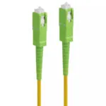 Maclean Energy Καλώδιο Οπτικής Ίνας SC/APC-SC/APC 1m Κίτρινο MCTV-431