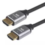 Maclean Energy HDMI 2.1 Ultra High Speed 48Gbps 4K 120Hz HDR VRR Cable HDMI male - HDMI male 2m Μαύρο MCTV-441