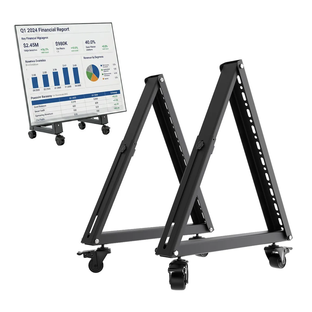 Maclean Energy MC-183 Βάση Τηλεόρασης Δαπέδου έως 80" και 75kg Maclean Energy MC-183 Βάση Τηλεόρασης Δαπέδου έως 80" και 75kg - Image 1