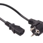Maclean Energy Schuko - IEC C13 Cable 5m Μαύρο MCTV-801