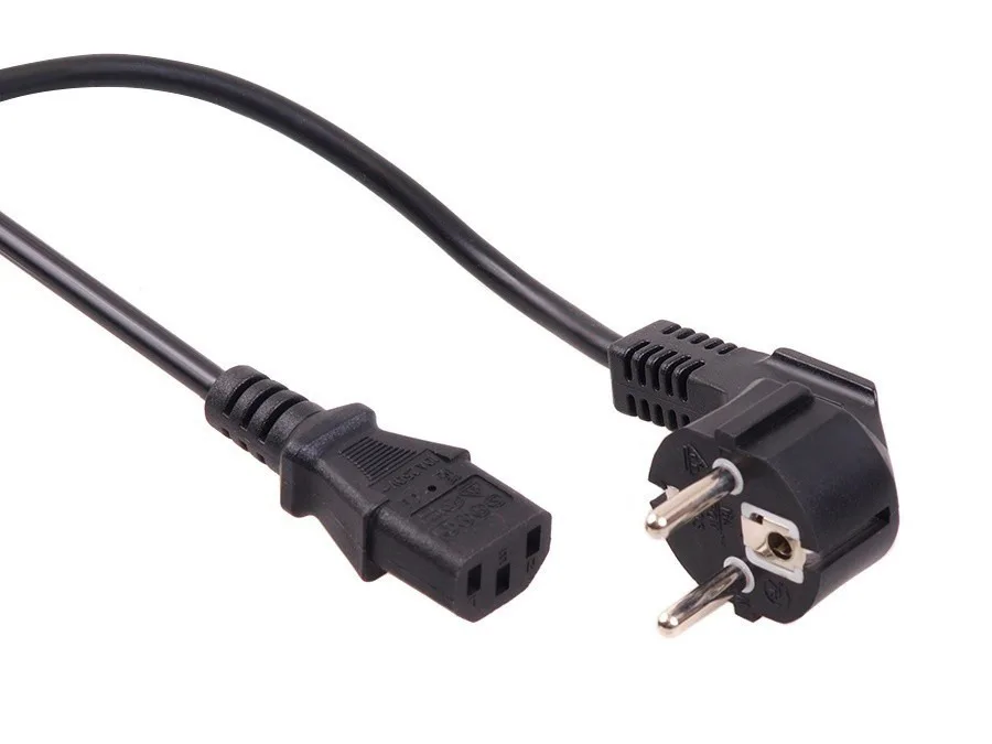 Maclean Energy Schuko - IEC C13 Cable 5m Μαύρο MCTV-801 Maclean Energy Schuko - IEC C13 Cable 5m Μαύρο MCTV-801 - Image 1