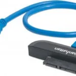 Manhattan 130424 USB to SATA Μπλε