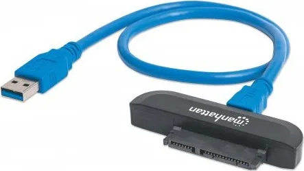 Manhattan 130424 USB to SATA Μπλε Manhattan 130424 USB to SATA Μπλε - Image 1