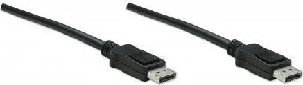 Manhattan Cable DisplayPort male - DisplayPort male 1m (306935) Manhattan Cable DisplayPort male - DisplayPort male 1m (306935) - Image 1