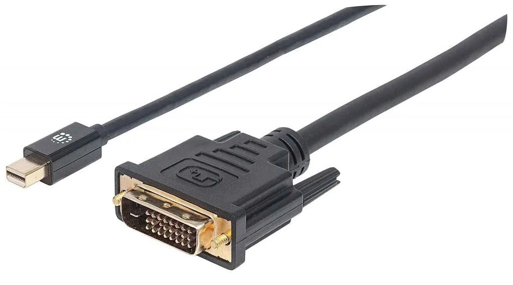 Manhattan Cable DVI-D male - DisplayPort male 1.8m Μαύρο (152150) Manhattan Cable DVI-D male - DisplayPort male 1.8m Μαύρο (152150) - Image 1
