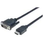 Manhattan Cable DVI-D male - HDMI male 3m (372510)