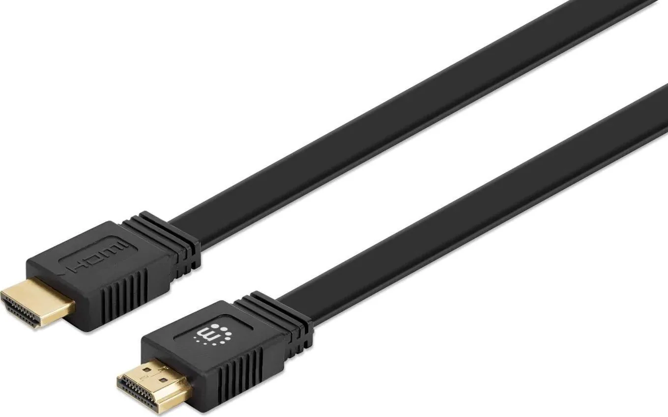 Manhattan Cable HDMI male - HDMI male 10m Μαύρο 355643 Manhattan Cable HDMI male - HDMI male 10m Μαύρο 355643 - Image 1