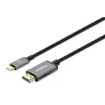 Manhattan Cable HDMI male - HDMI male 2m Μαύρο 153607