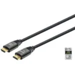 Manhattan Cable HDMI male - HDMI male 3m Μαύρο 355957