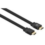 Manhattan Cable HDMI male - HDMI male 5m Μαύρο 355636
