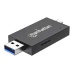 Manhattan Card Reader USB 3.0 / USB 3.2 / USB 2.0 για SD/microSD (102735)