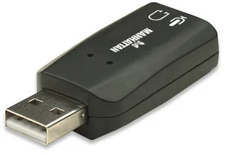 Manhattan Εξωτερική USB Κάρτα Ήχου 5.1 150859 Manhattan Εξωτερική USB Κάρτα Ήχου 5.1 150859 - Image 1