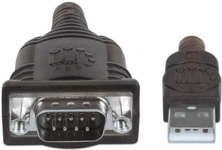 Manhattan Καλώδιο RS232 9-pin male σε USB-A 0.45m (151801) Manhattan Καλώδιο RS232 9-pin male σε USB-A 0.45m (151801) - Image 1