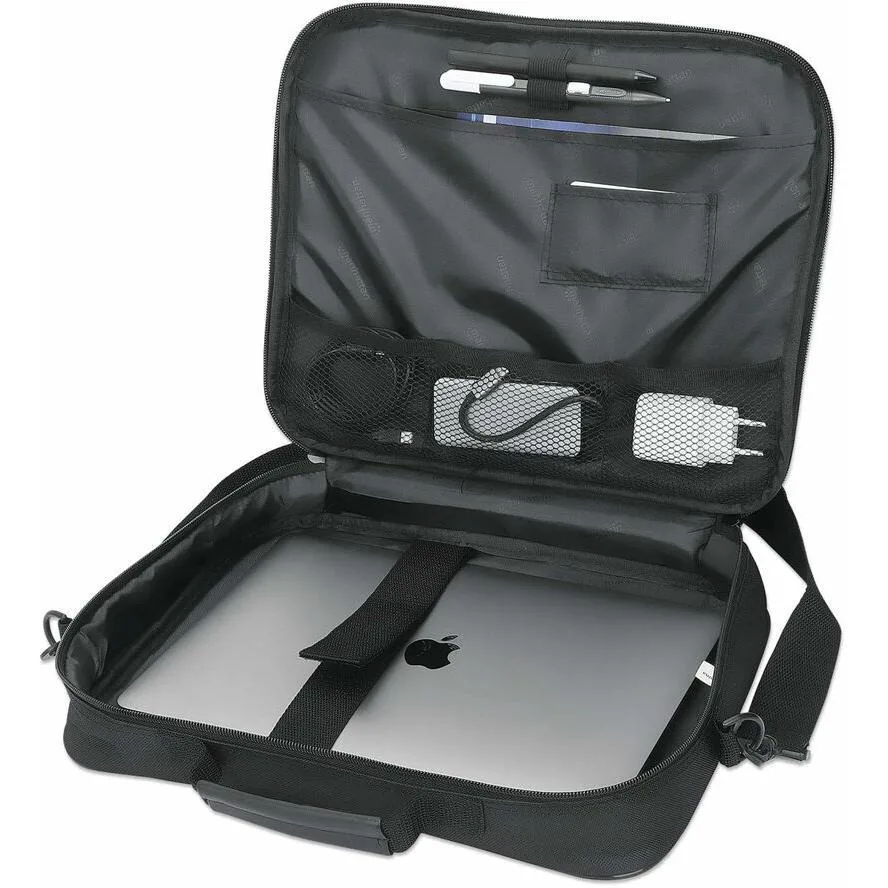 Manhattan Τσάντα Ώμου / Χειρός για Laptop 14.1" σε Μαύρο χρώμα 439985 Manhattan Τσάντα Ώμου / Χειρός για Laptop 14.1" σε Μαύρο χρώμα 439985 - Image 1