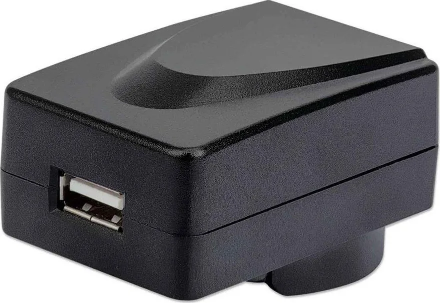 Manhattan Φορτιστής Χωρίς Καλώδιο με Θύρα USB-A Μαύρος (102155) Manhattan Φορτιστής Χωρίς Καλώδιο με Θύρα USB-A Μαύρος (102155) - Image 1