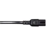 Manhattan Euro - IEC C7 Cable 1.8m Μαύρο 339100