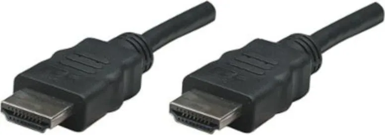 Manhattan HDMI 1.4 High Speed 1080p 120Hz Cable HDMI male - HDMI male 1.8m Μαύρο 306119 Manhattan HDMI 1.4 High Speed 1080p 120Hz Cable HDMI male - HDMI male 1.8m Μαύρο 306119 - Image 1