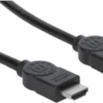Manhattan HDMI 1.4 High Speed 1080p 120Hz Cable HDMI male - HDMI male 3m Μαύρο 306126