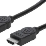Manhattan HDMI 2.0 Premium High Speed 4K 60Hz HDR Cable HDMI male - HDMI male 0.5m Μαύρο 394406