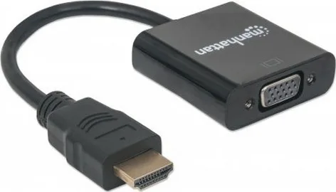 Manhattan HDMI male - VGA female (151467) Manhattan HDMI male - VGA female (151467) - Image 1