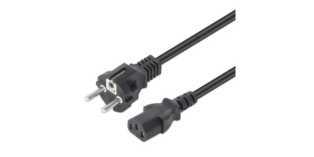 Manhattan IEC C13 - IEC C13 Cable 5m Μαύρο 308700 Manhattan IEC C13 - IEC C13 Cable 5m Μαύρο 308700 - Image 1