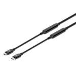 Manhattan USB 3.1 Cable USB-C male - USB-C 60W Λευκό 3m 355964