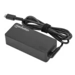 Manhattan USB-C Universal Φορτιστής Laptop 65W με Αποσπώμενο Καλώδιο Τροφοδοσίας 102490
