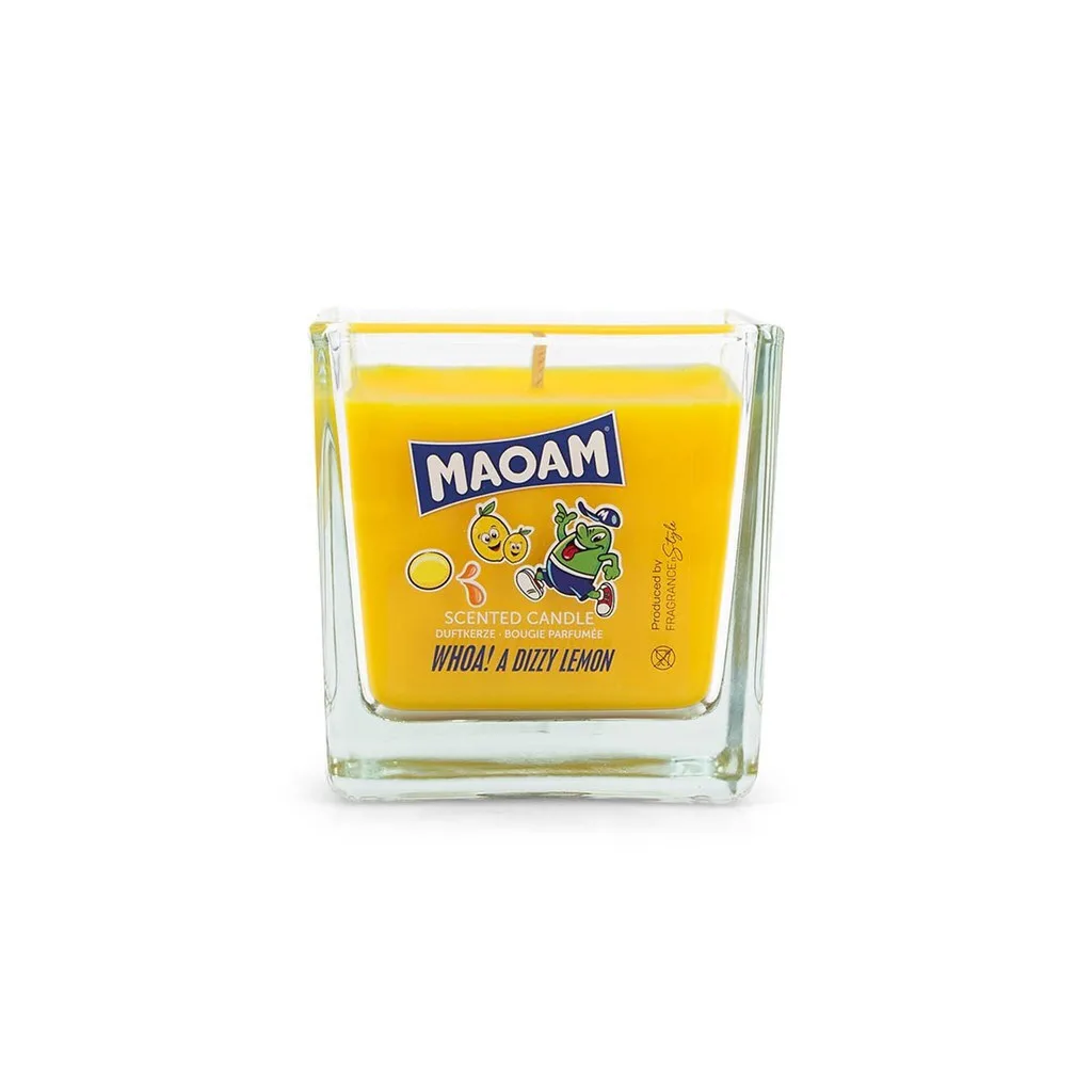 Maoam Αρωματικό Κερί σε Βάζο με Άρωμα Λεμόνι 200gr Maoam Αρωματικό Κερί σε Βάζο με Άρωμα Λεμόνι 200gr - Image 1