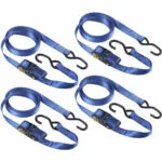 Master Lock Ιμάντας Αποσκευών Αυτοκινήτου 500cm Μπλε 4τμχ 4367EURDAT