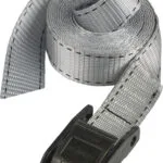 Master Lock Ιμάντας Αποσκευών Αυτοκινήτου 500x2.5cm με Καστάνια με Πόρπη Γκρι 311200112