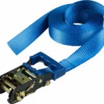 Master Lock Ιμάντας Αποσκευών Αυτοκινήτου 600x3.5cm με Καστάνια για Φορτία έως 800kg Μπλε 435900112