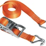 Master Lock Fastlink Ιμάντας Αποσκευών Αυτοκινήτου 450x3.5cm με Καστάνια Πορτοκαλί 321100112