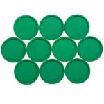Maul Βιομηχανικός Μαγνήτης Στρογγυλός 29mm 10 Τεμάχια Πράσινο