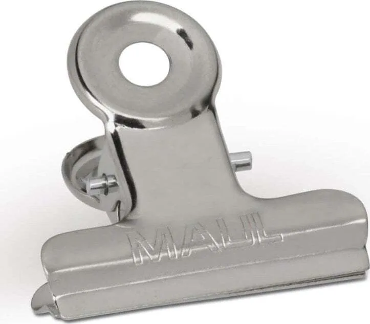 Maul Papier-klemmer Maulstandard Κλιπ Χαρτιού Μέταλλο 30 Mm 10 Τεμ Maul Papier-klemmer Maulstandard Κλιπ Χαρτιού Μέταλλο 30 Mm 10 Τεμ - Image 1