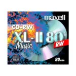 Maxell Cd-rw 80 Maxell Audio Jewelcase 1 Τεμάχιο