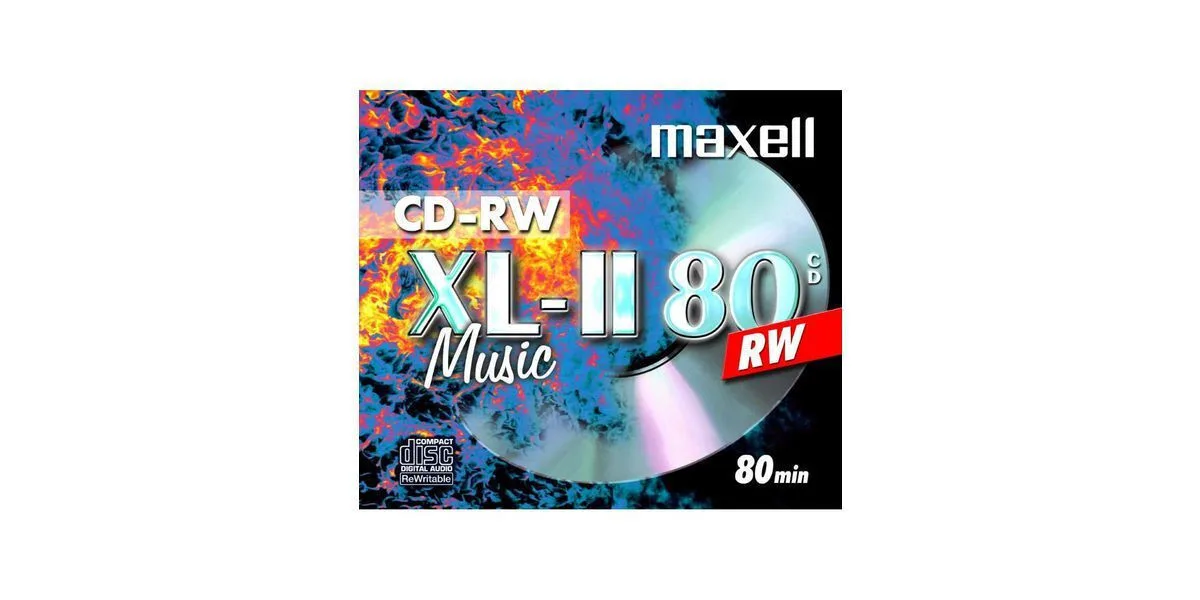 Maxell Cd-rw 80 Maxell Audio Jewelcase 1 Τεμάχιο Maxell Cd-rw 80 Maxell Audio Jewelcase 1 Τεμάχιο - Image 1